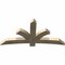Ekena Millwork Davenport Rough Sawn Timber Gable Bracket, Douglas Fir, 72"W x 36"H x 4"D x 6"F, 12/12 Pitch GBW072X36X0406DAV00RDF - alternate 5